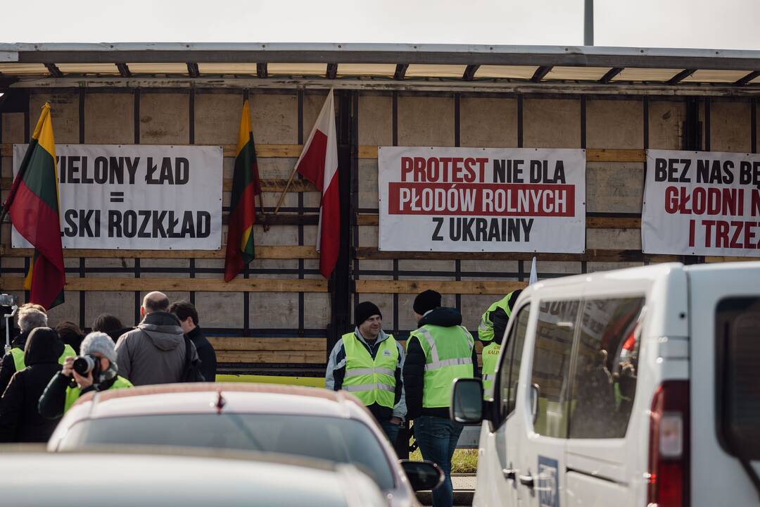 Lenkijos ūkininkų protestas