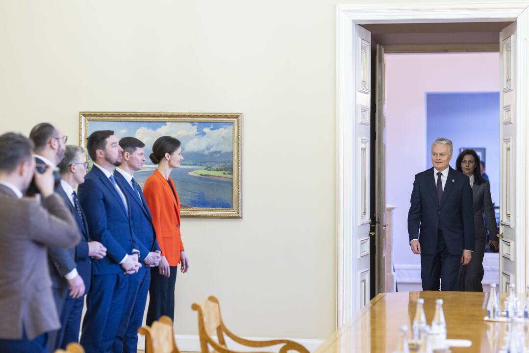 G. Nausėda susitiko su Seimo valdyba