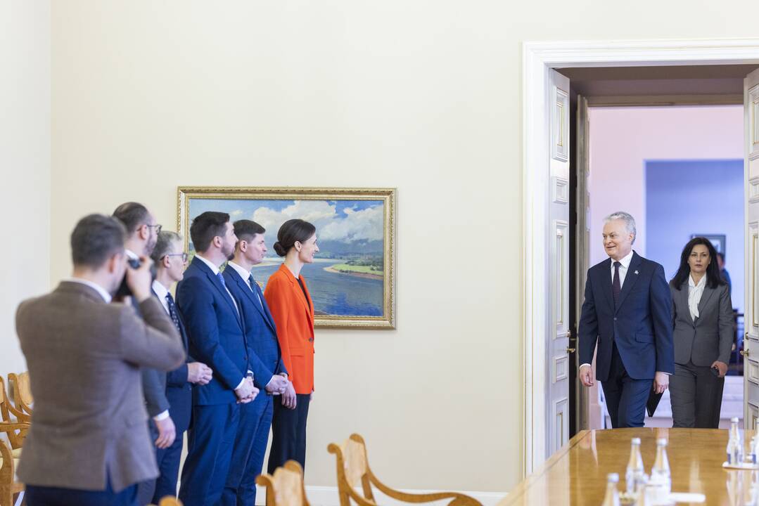 G. Nausėda susitiko su Seimo valdyba