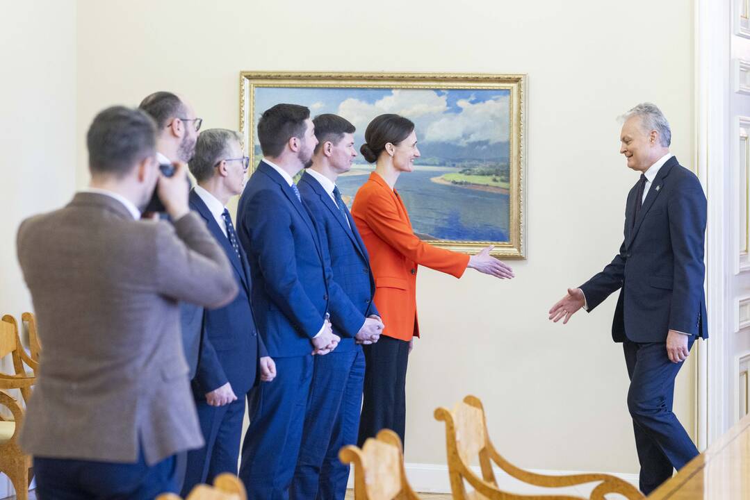 G. Nausėda susitiko su Seimo valdyba