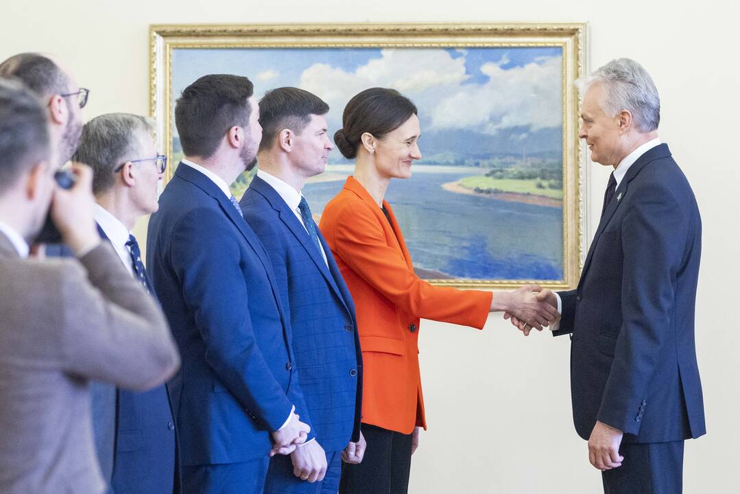 G. Nausėda susitiko su Seimo valdyba
