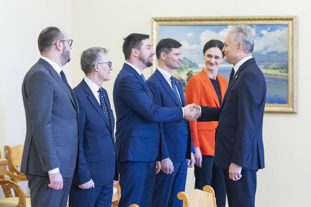 G. Nausėda susitiko su Seimo valdyba