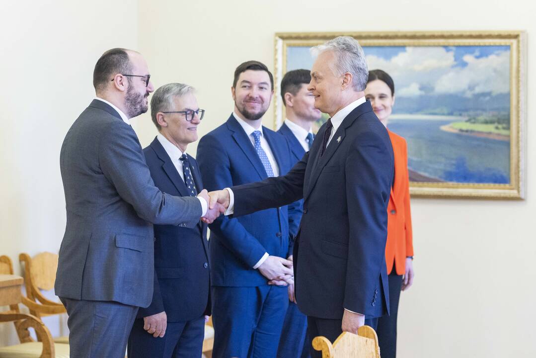 G. Nausėda susitiko su Seimo valdyba