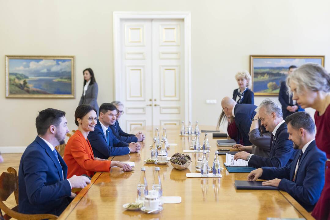 G. Nausėda susitiko su Seimo valdyba
