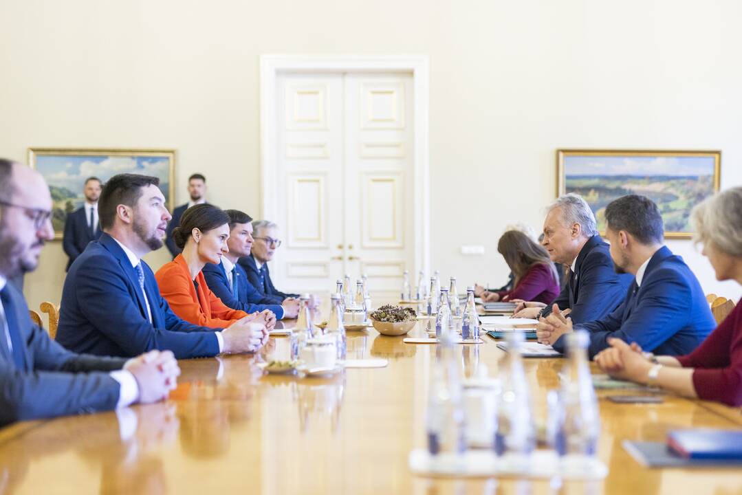G. Nausėda susitiko su Seimo valdyba
