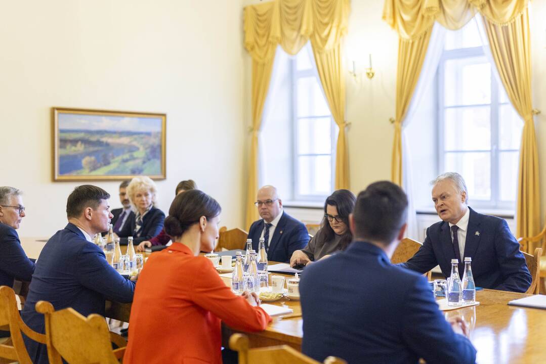 G. Nausėda susitiko su Seimo valdyba
