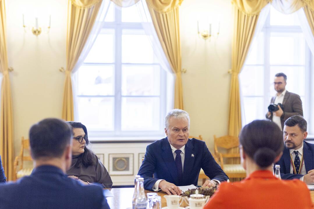 G. Nausėda susitiko su Seimo valdyba