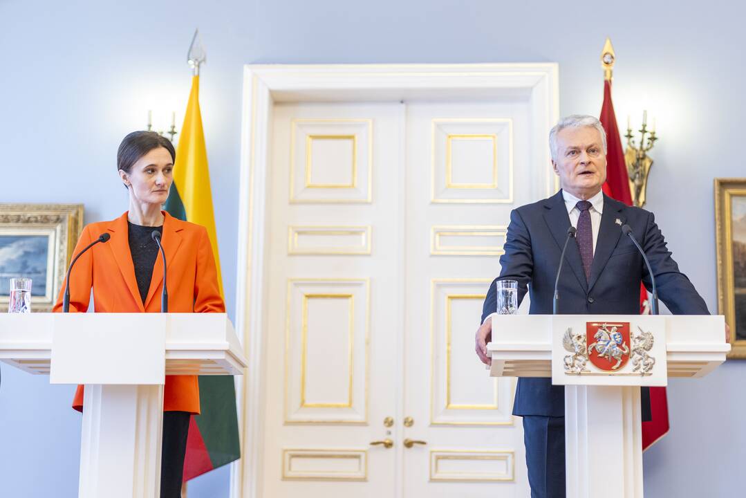 G. Nausėda susitiko su Seimo valdyba