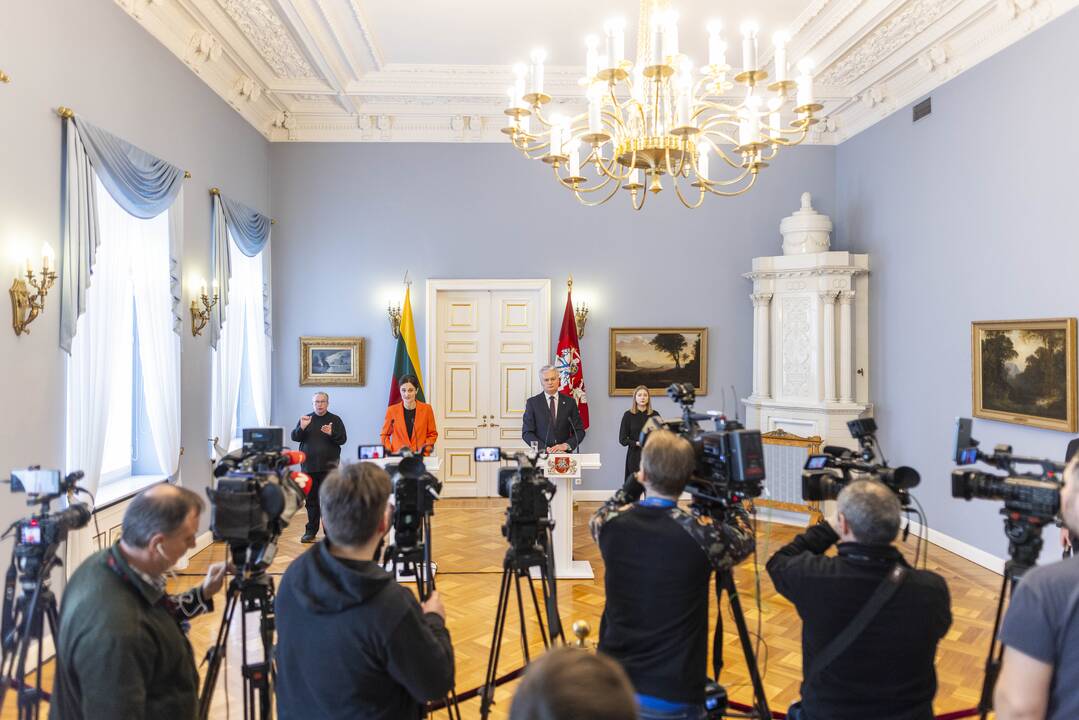 G. Nausėda susitiko su Seimo valdyba