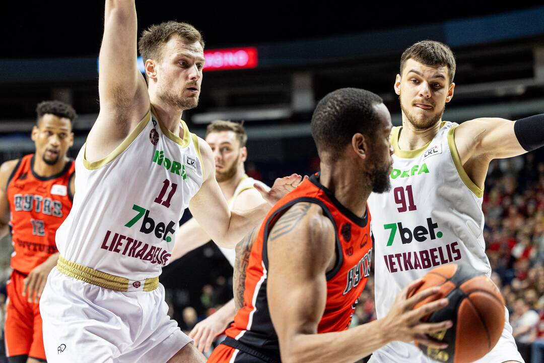 LKL rungtynės: Vilniaus „Rytas“ - Panevėžio „7bet-Lietkabelis“
