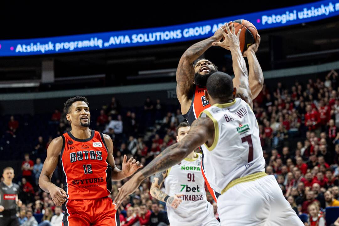 LKL rungtynės: Vilniaus „Rytas“ - Panevėžio „7bet-Lietkabelis“