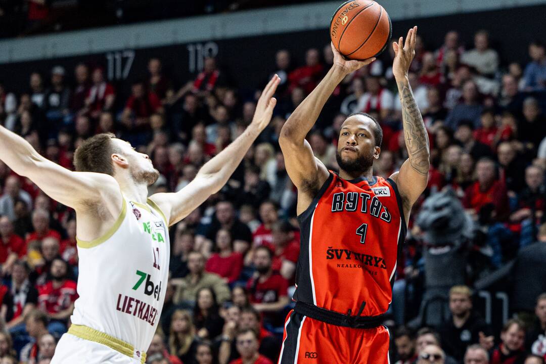 LKL rungtynės: Vilniaus „Rytas“ - Panevėžio „7bet-Lietkabelis“