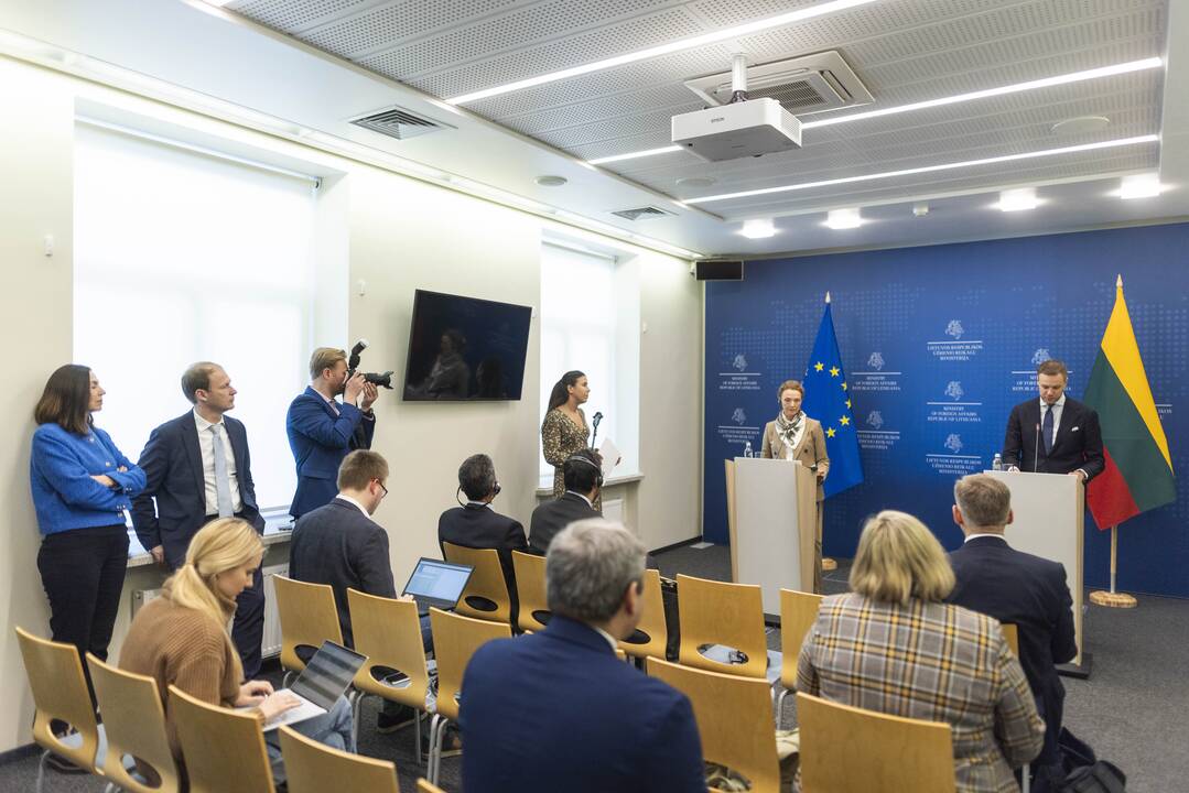 G. Landsbergis susitiko su Europos Tarybos generaline sekretore 