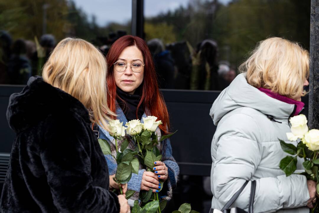 Vilniuje atsisveikinama su G. Kirkilu