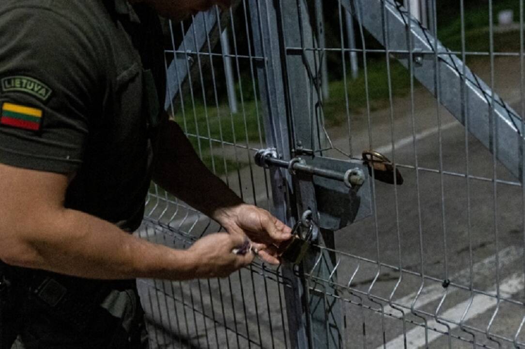Pasienyje su Baltarusija apgręžti šeši neteisėti migrantai