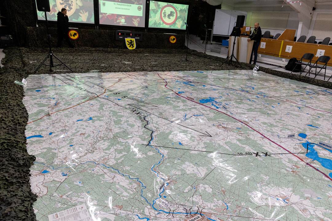 Spaudos konferencija apie pratybas „Grand Quadriga 2024“
