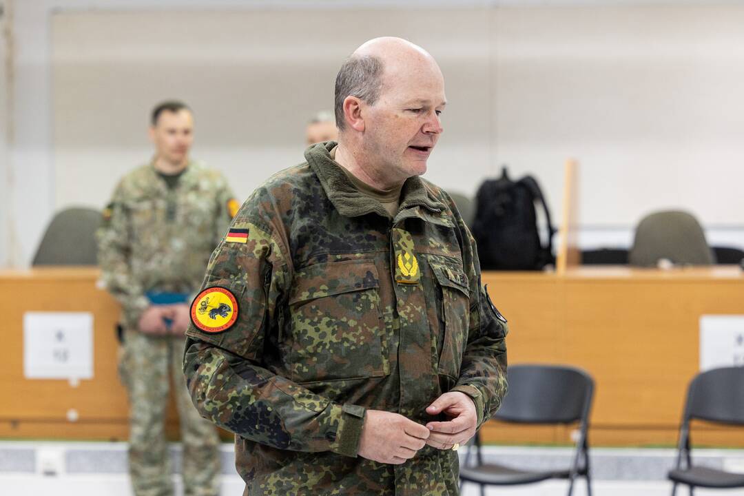 Spaudos konferencija apie pratybas „Grand Quadriga 2024“