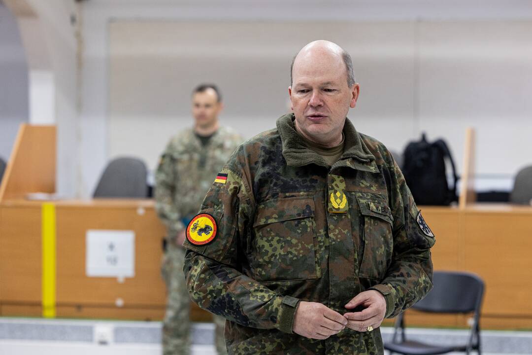 Spaudos konferencija apie pratybas „Grand Quadriga 2024“