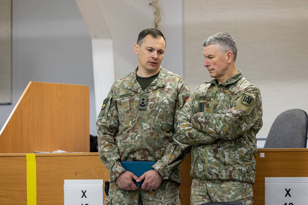 Spaudos konferencija apie pratybas „Grand Quadriga 2024“
