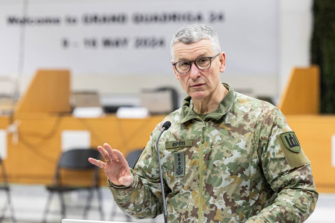 Spaudos konferencija apie pratybas „Grand Quadriga 2024“
