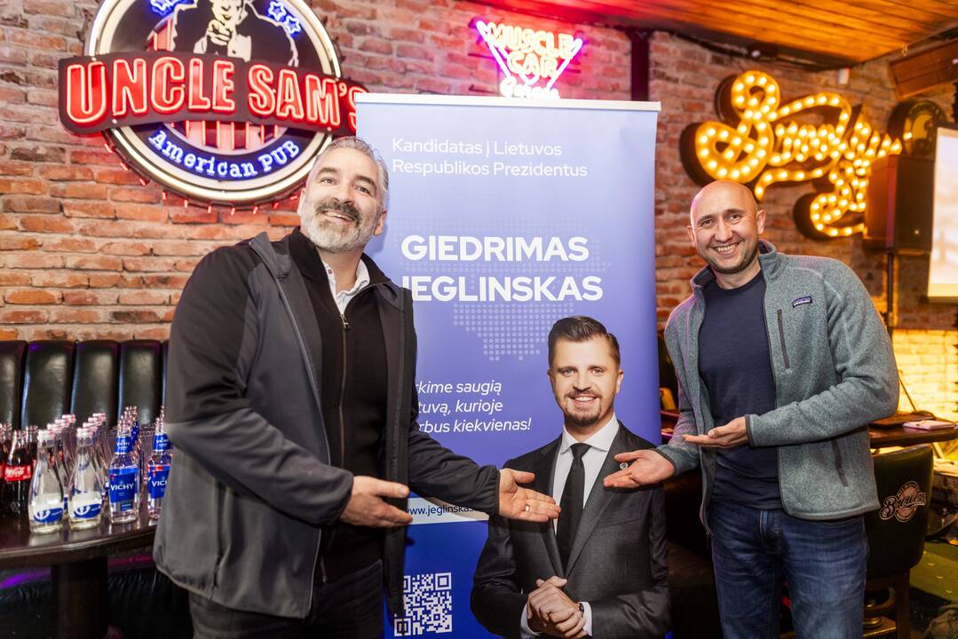 G. Jeglinsko štabas laukia rinkimų rezultatų