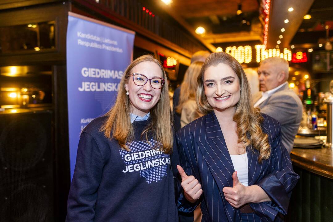 G. Jeglinsko štabas laukia rinkimų rezultatų
