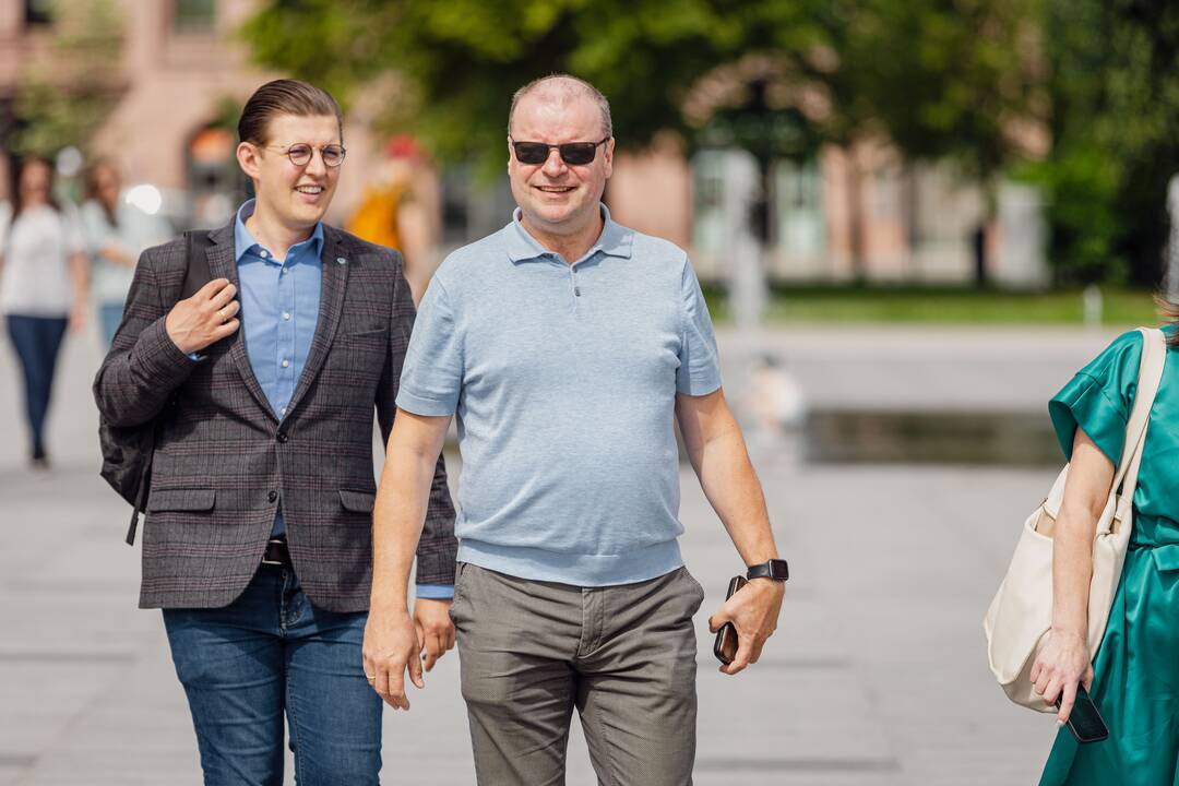 S. Skvernelis balsavo išankstiniuose EP rinkimuose