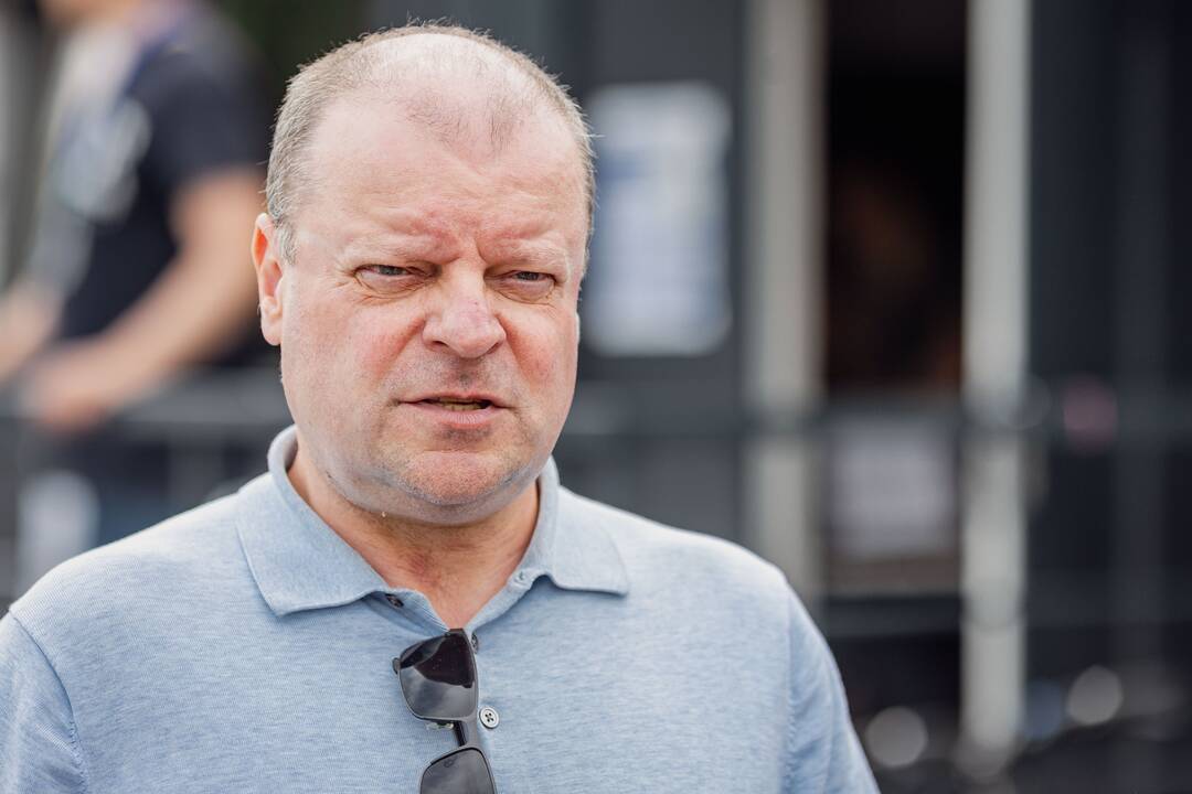 S. Skvernelis balsavo išankstiniuose EP rinkimuose