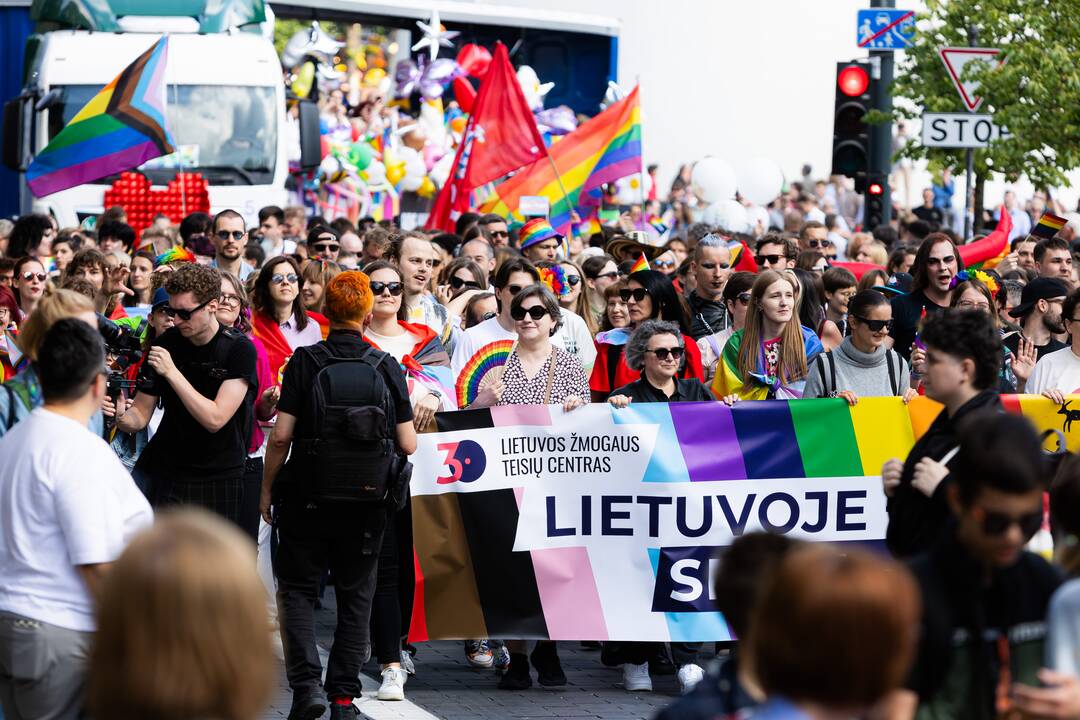 Sostinėje – LGBT eitynės  „Už lygybę!“
