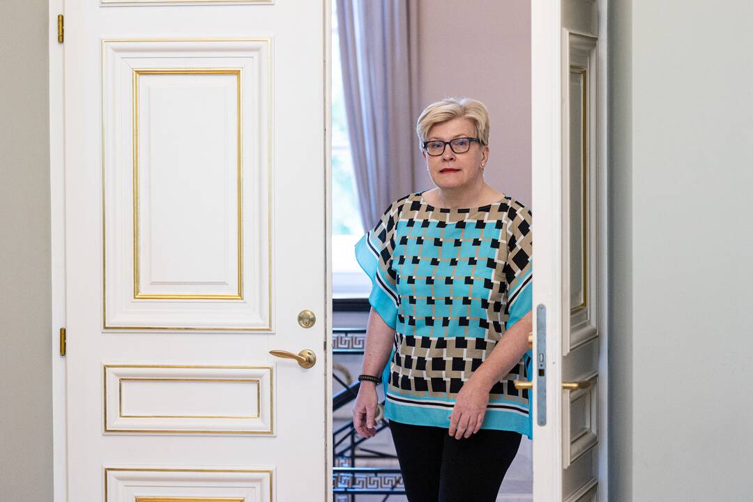 G. Nausėda susitiko su I. Šimonyte