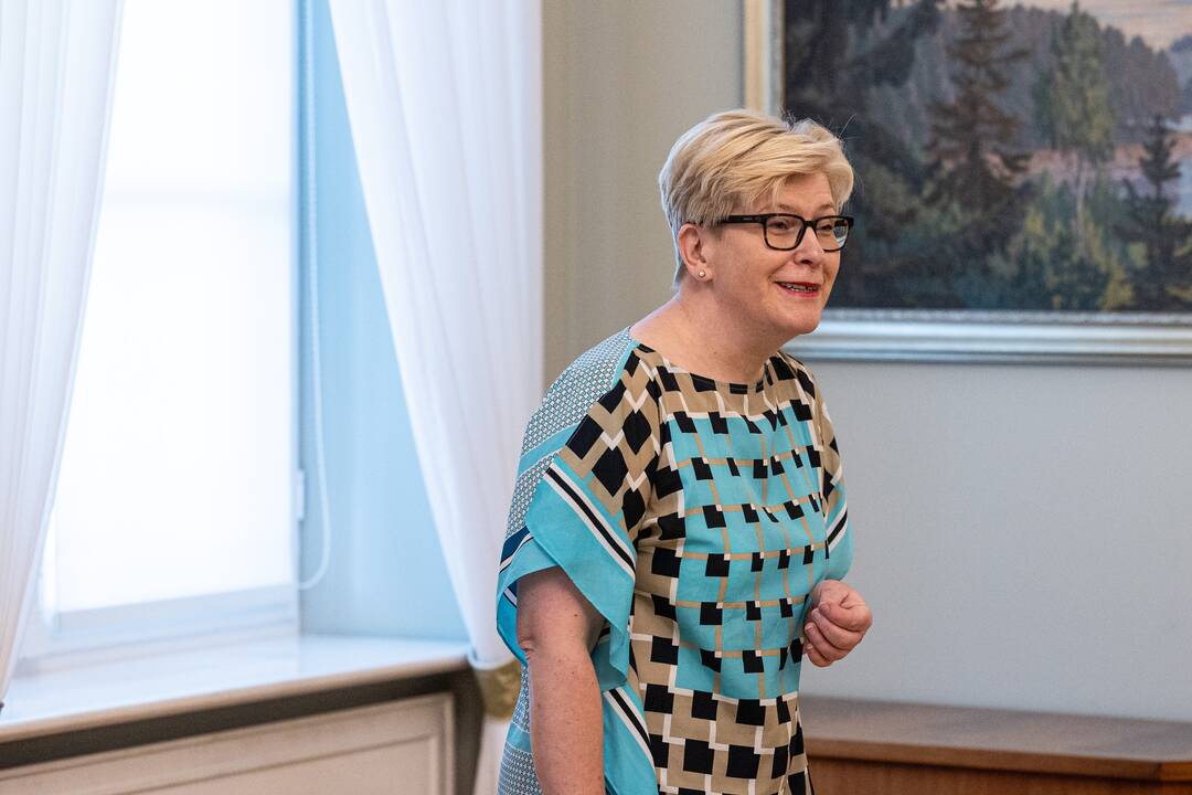 G. Nausėda susitiko su I. Šimonyte