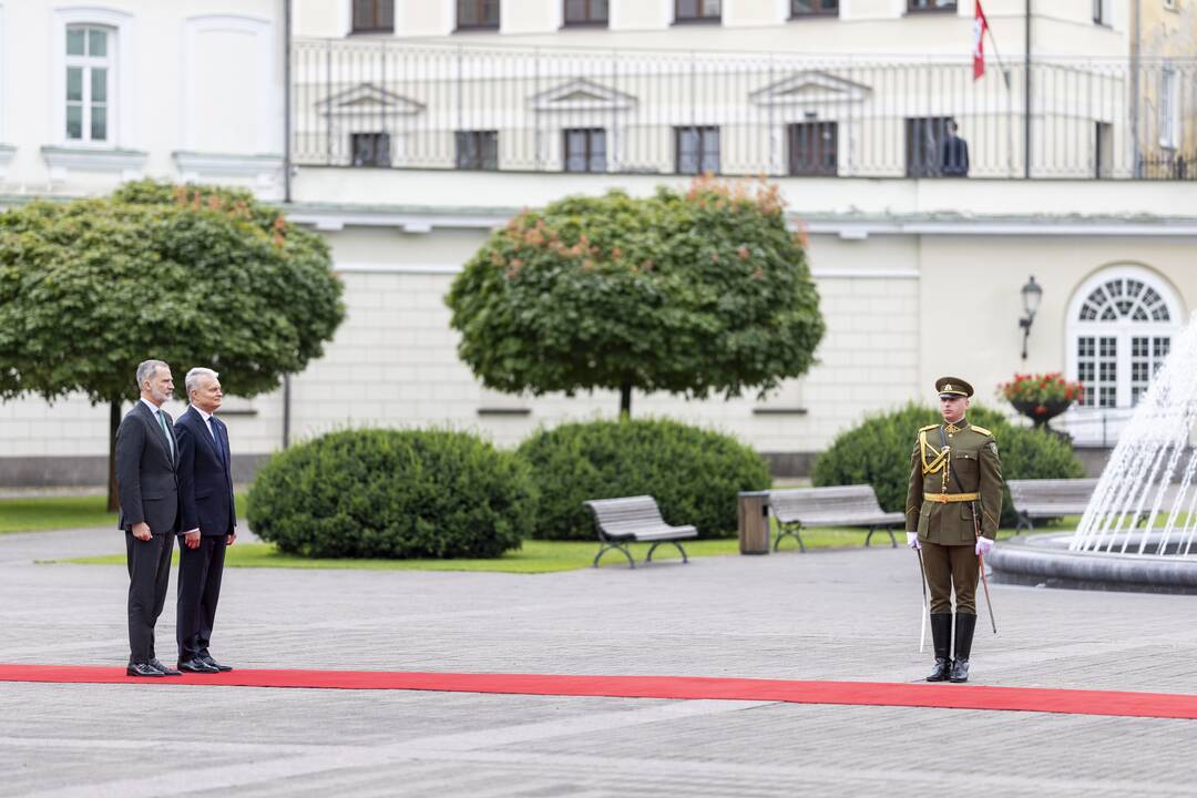 Lietuvoje lankosi Ispanijos karalius