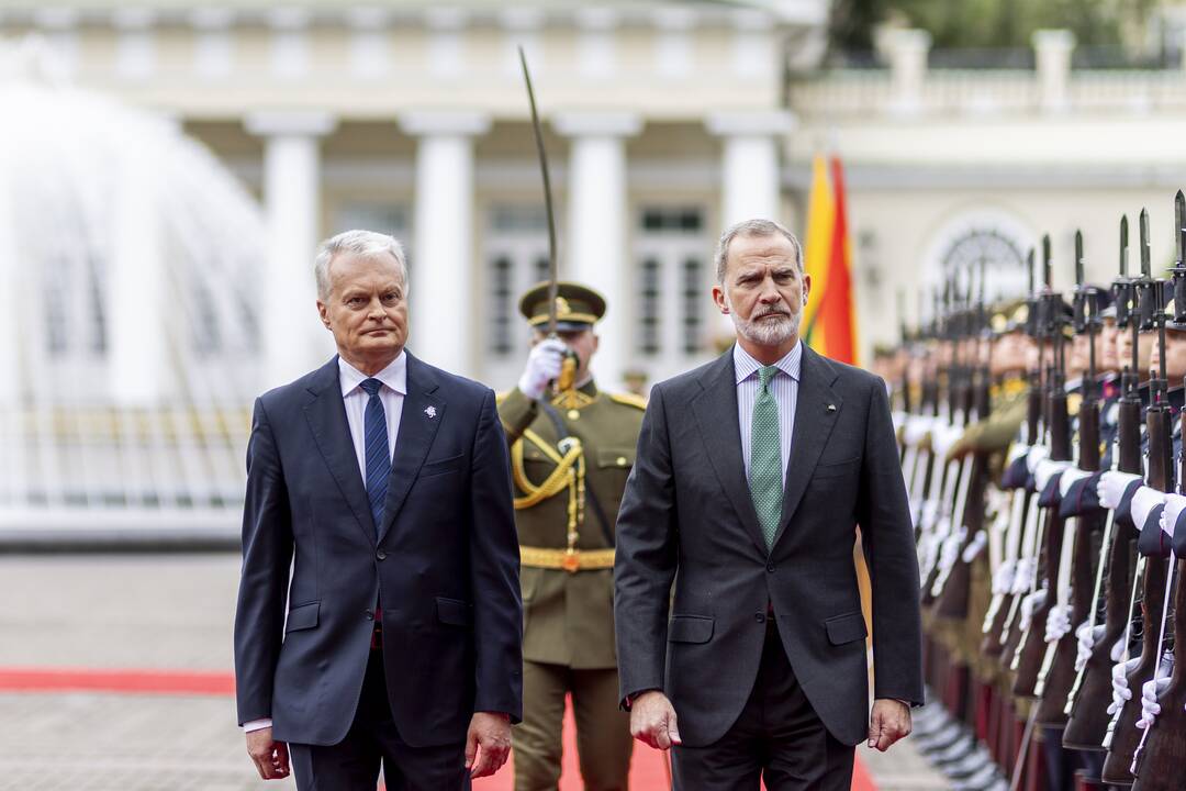 Lietuvoje lankosi Ispanijos karalius