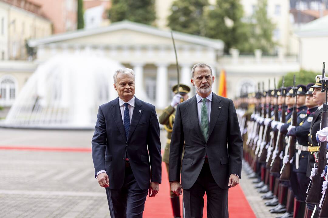Lietuvoje lankosi Ispanijos karalius