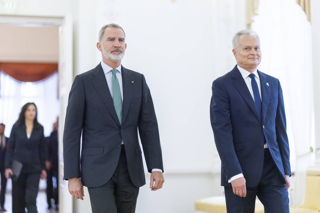 Lietuvoje lankosi Ispanijos karalius