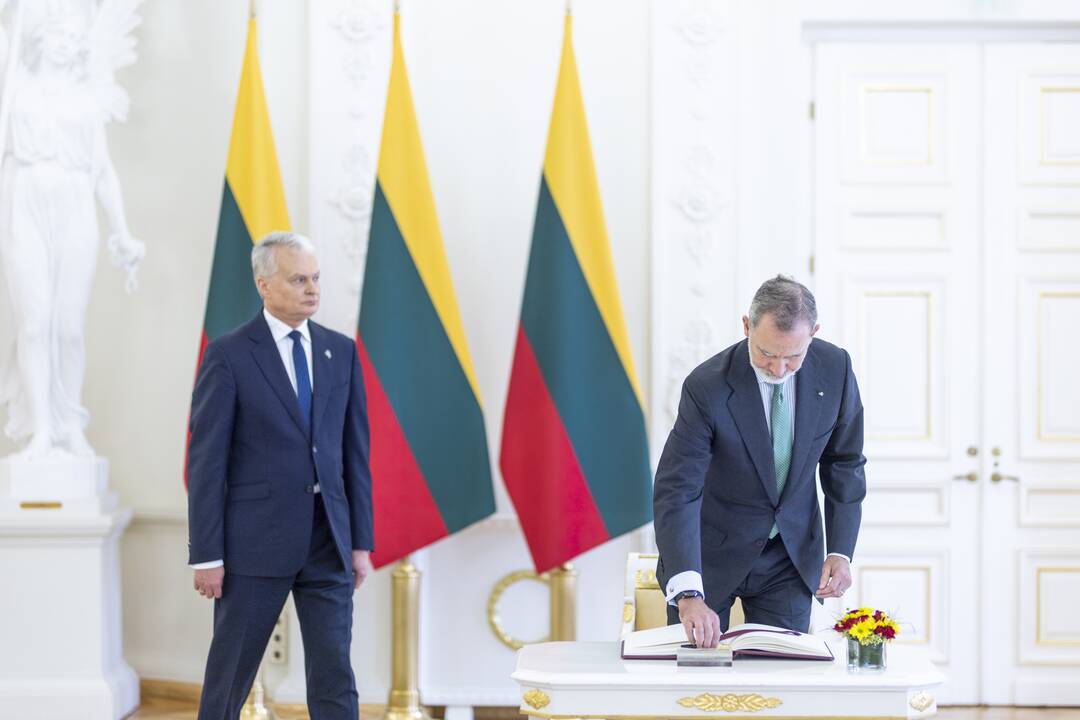 Lietuvoje lankosi Ispanijos karalius