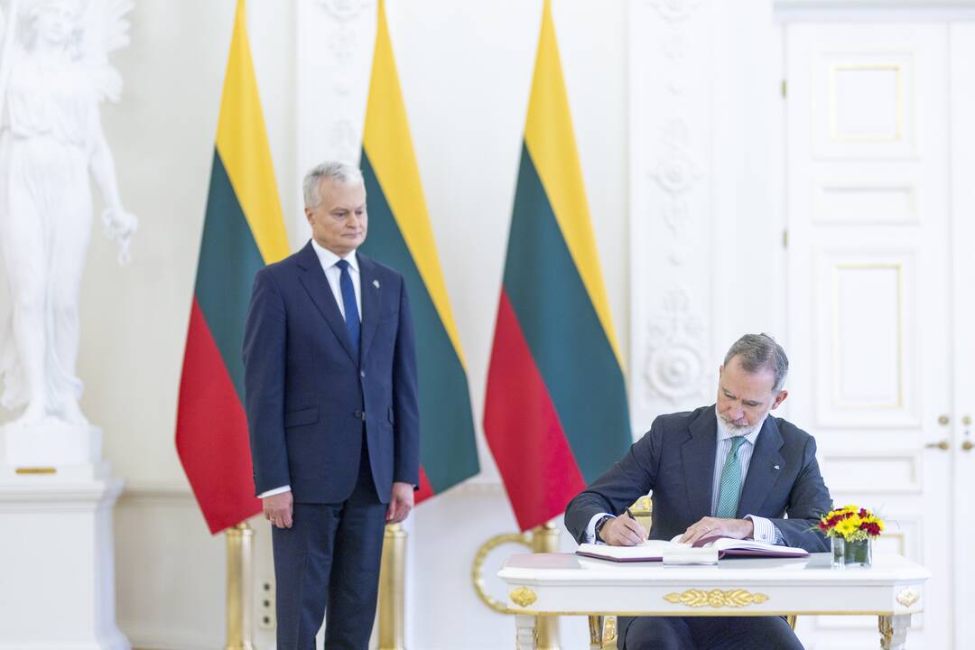 Lietuvoje lankosi Ispanijos karalius
