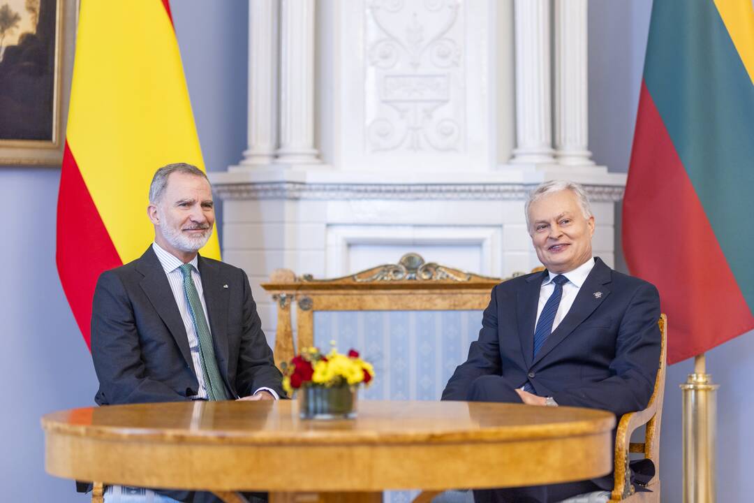 Lietuvoje lankosi Ispanijos karalius