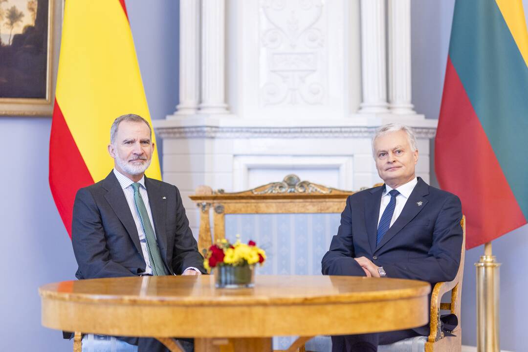 Lietuvoje lankosi Ispanijos karalius