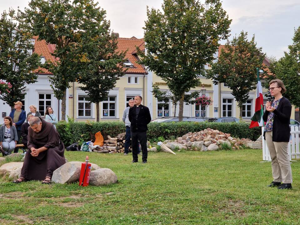 Baltijos kelio minėjimas Klaipėdoje