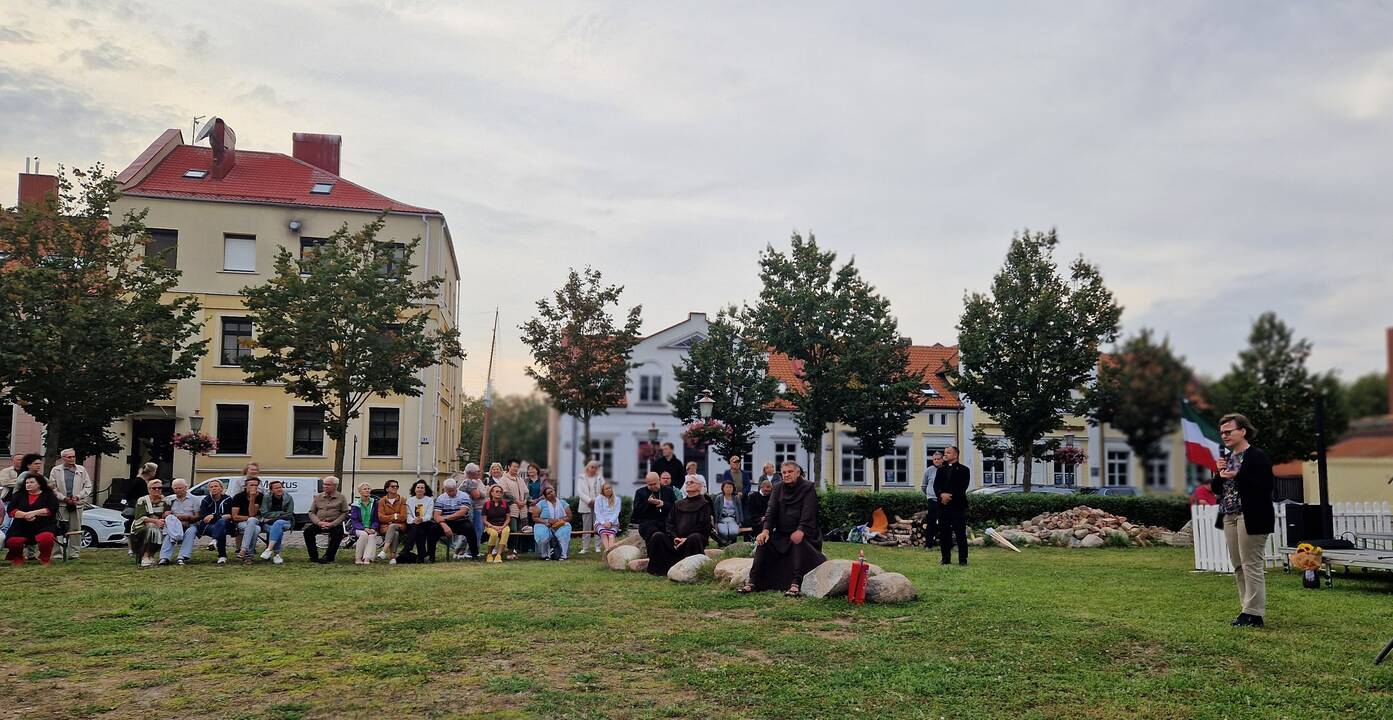 Baltijos kelio minėjimas Klaipėdoje