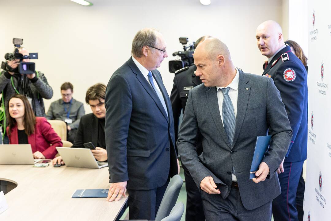 Spaudos konferencija apie atliekamą ikiteisminį tyrimą, susijusį su „Foxpay“
