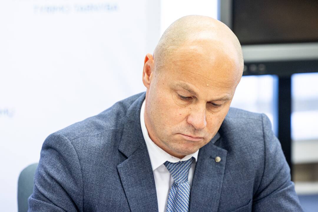 Spaudos konferencija apie atliekamą ikiteisminį tyrimą, susijusį su „Foxpay“