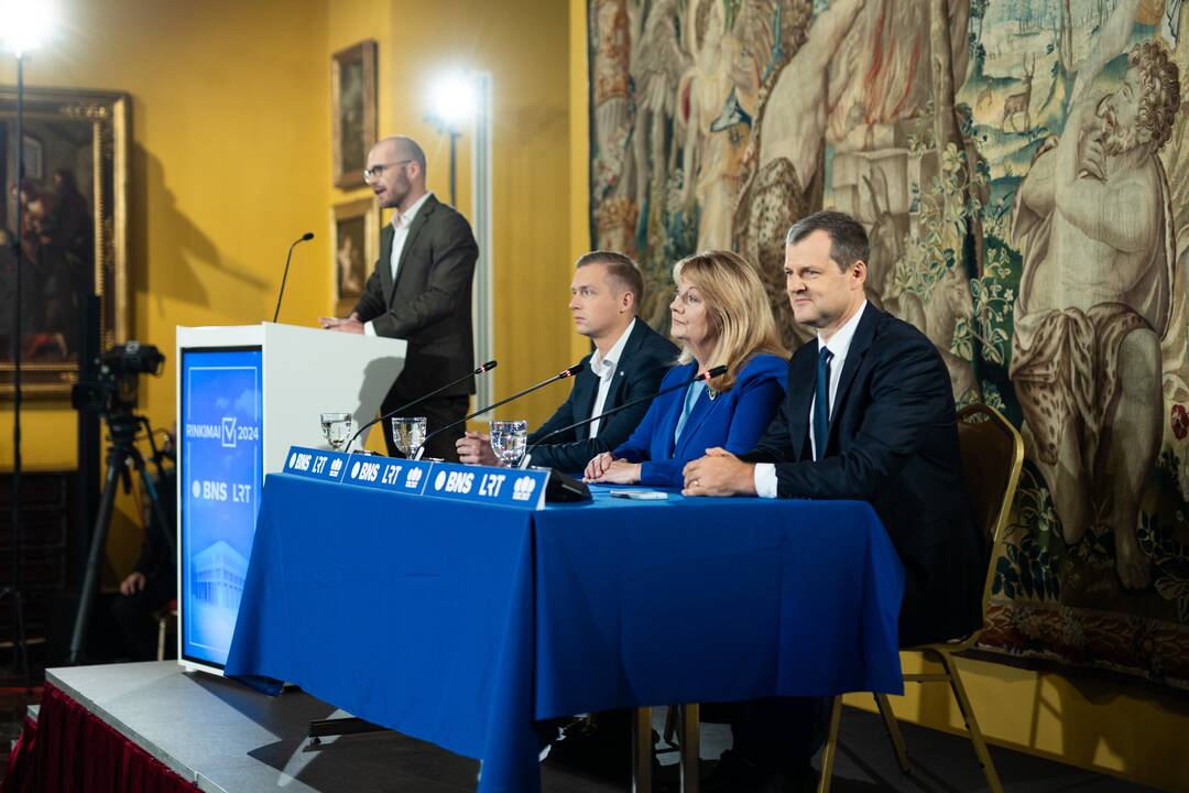 Po Seimo rinkimų: socialdemokratų spaudos konferencija