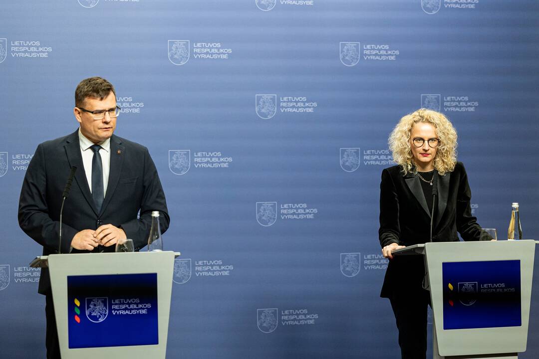 Laurynas Kasčiūnas ir Aušrinė Armonaitė