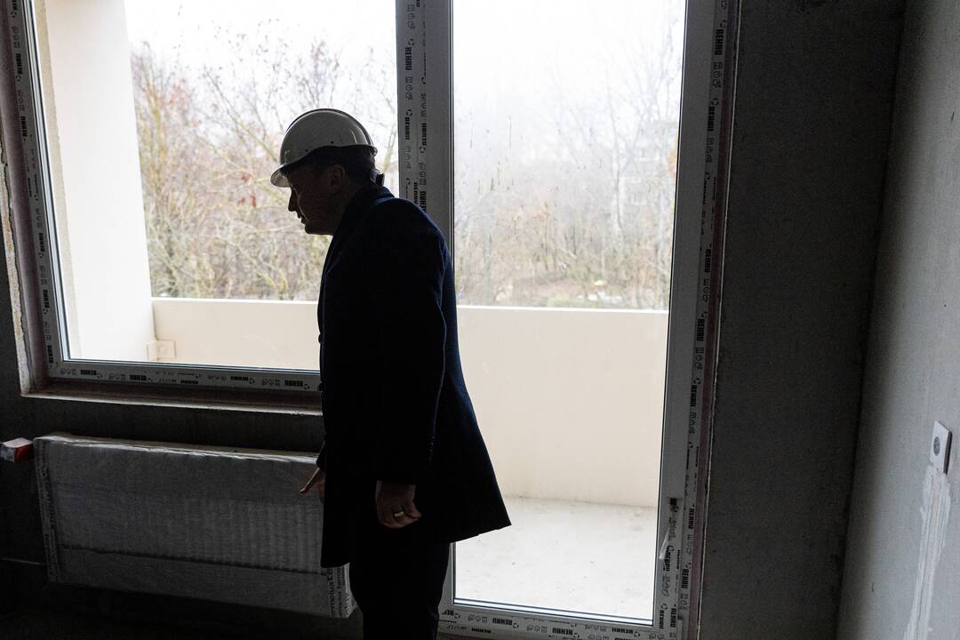 Atstatytas Viršuliškių daugiabutis 