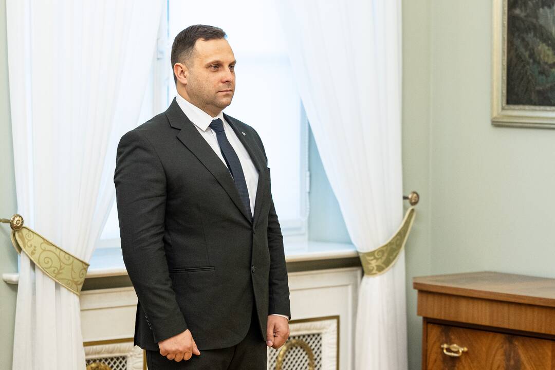 Prezidentas susitiko su kandidatu į žemės ūkio ministrus I. Hofmanu