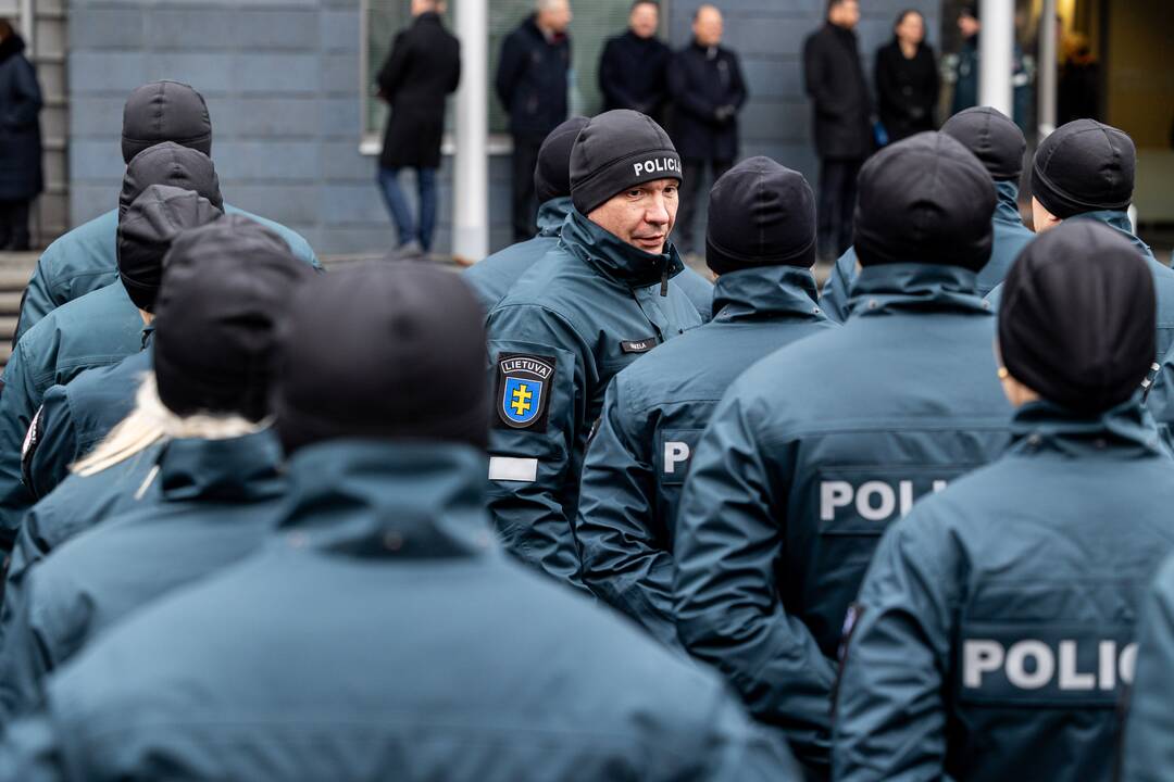 Vilniaus apskr. VPK vadų pasikeitimo ceremonija