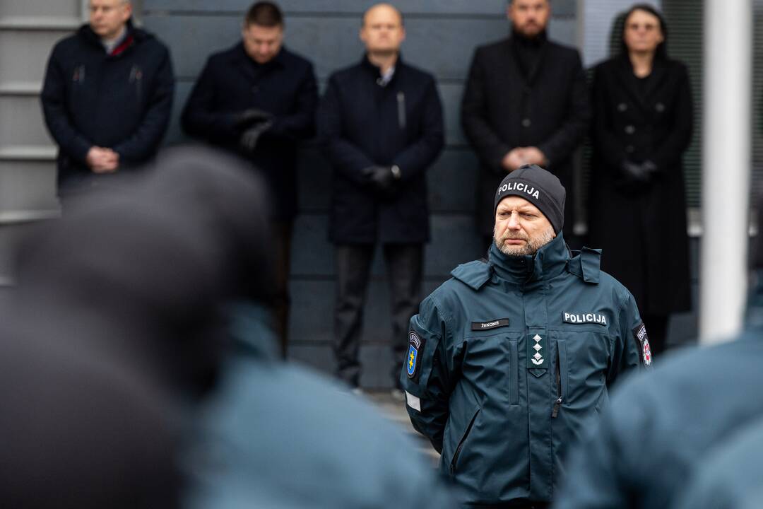 Vilniaus apskr. VPK vadų pasikeitimo ceremonija