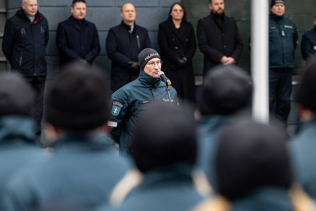 Vilniaus apskr. VPK vadų pasikeitimo ceremonija